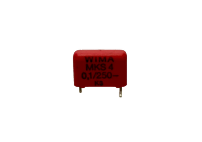 0.1uf 250v Wima MKS4 - Condensatore in poliestere